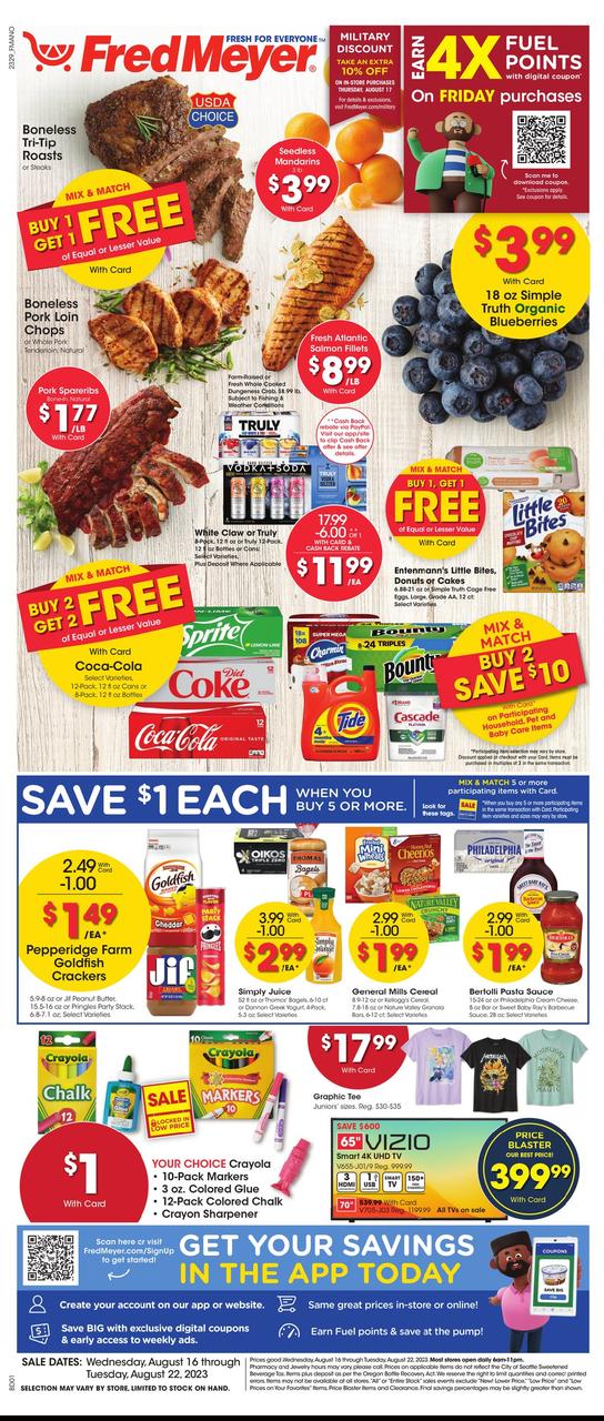 fred meye weekly ad