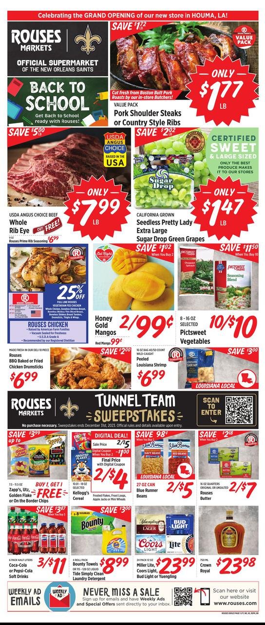 rouses weekly ad