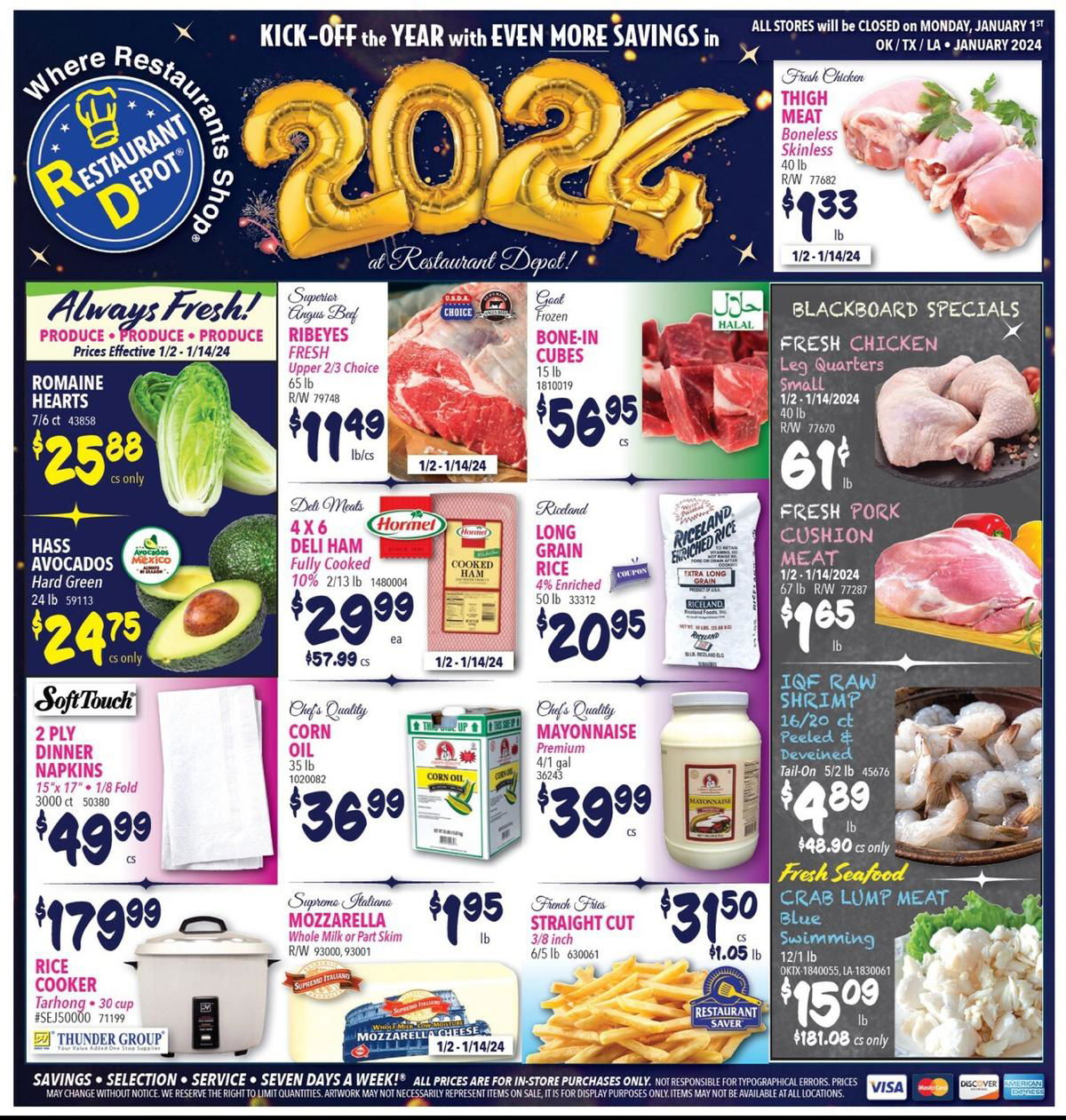 Restaurant Depot Weekly Ad (12/01/23 12/31/23) & Flyer Preview