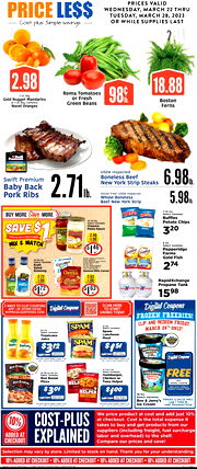 Price Less Foods Ad 03/22/2023 - 03/28/2023 preview