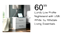 Lundy Low Profile Nightstand with USB, White, by Hillsdale Living Essentials
