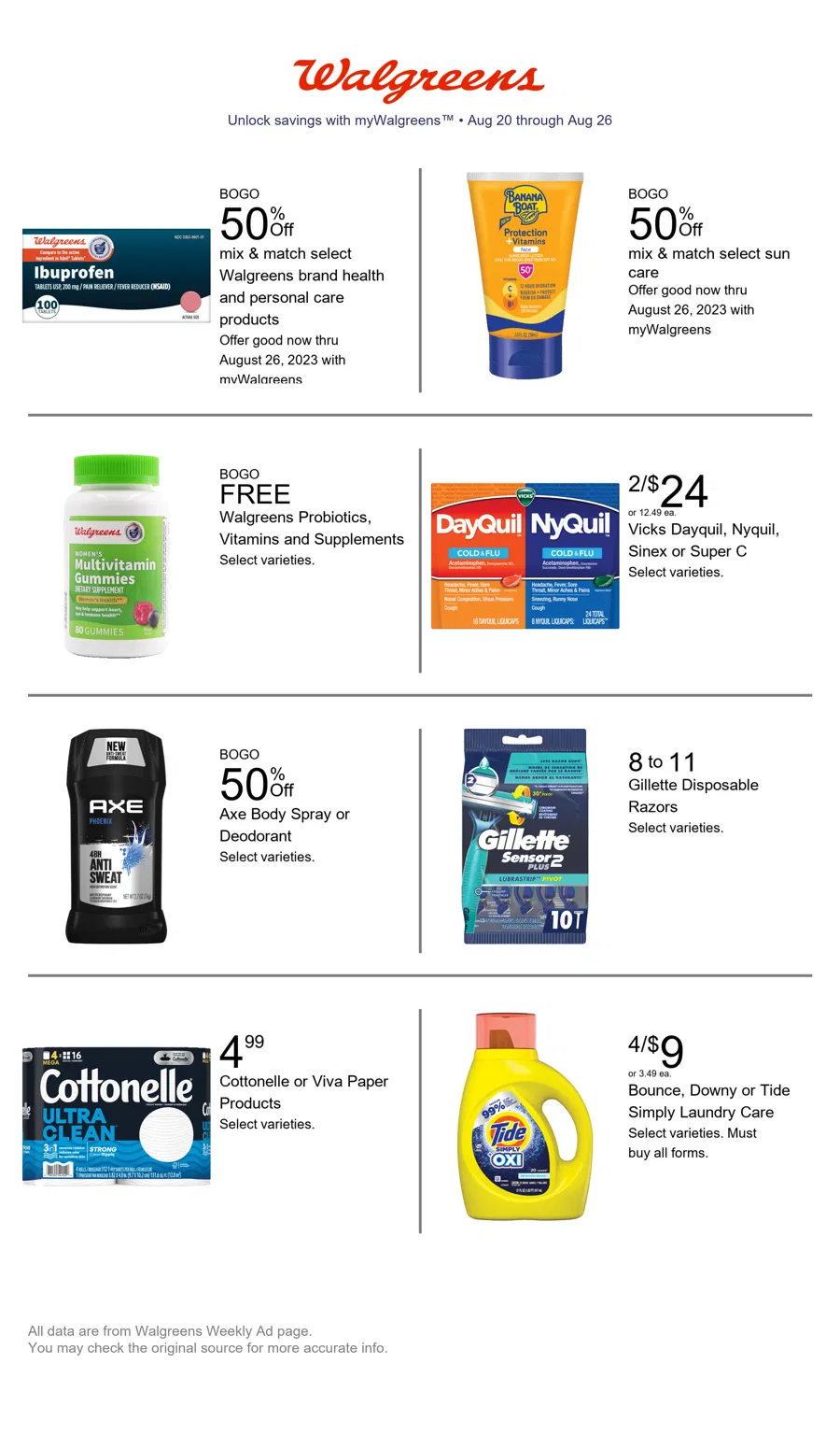 Walgreens weekly ad